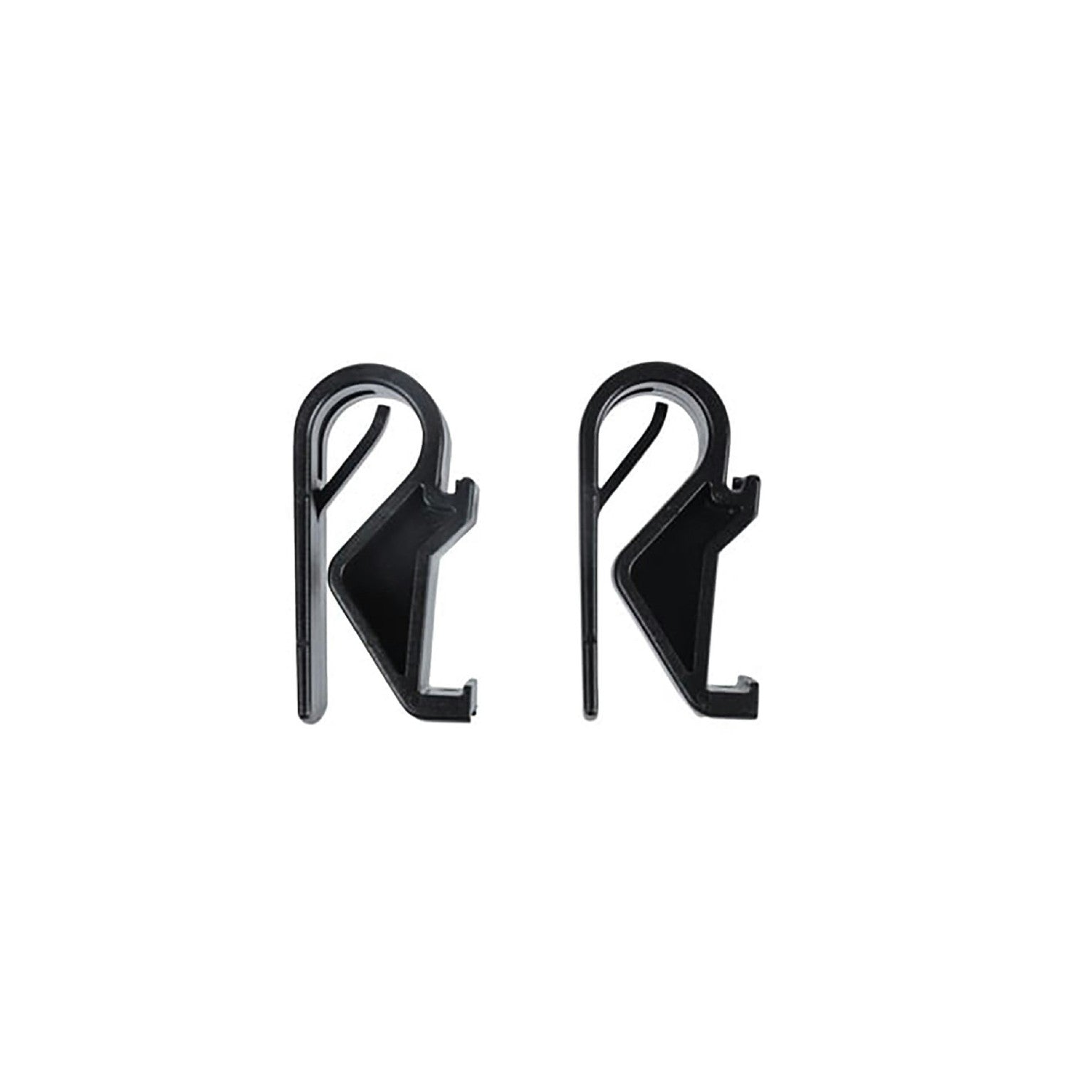Basil Hook On System Sports Set of 2 Hooks - Black
