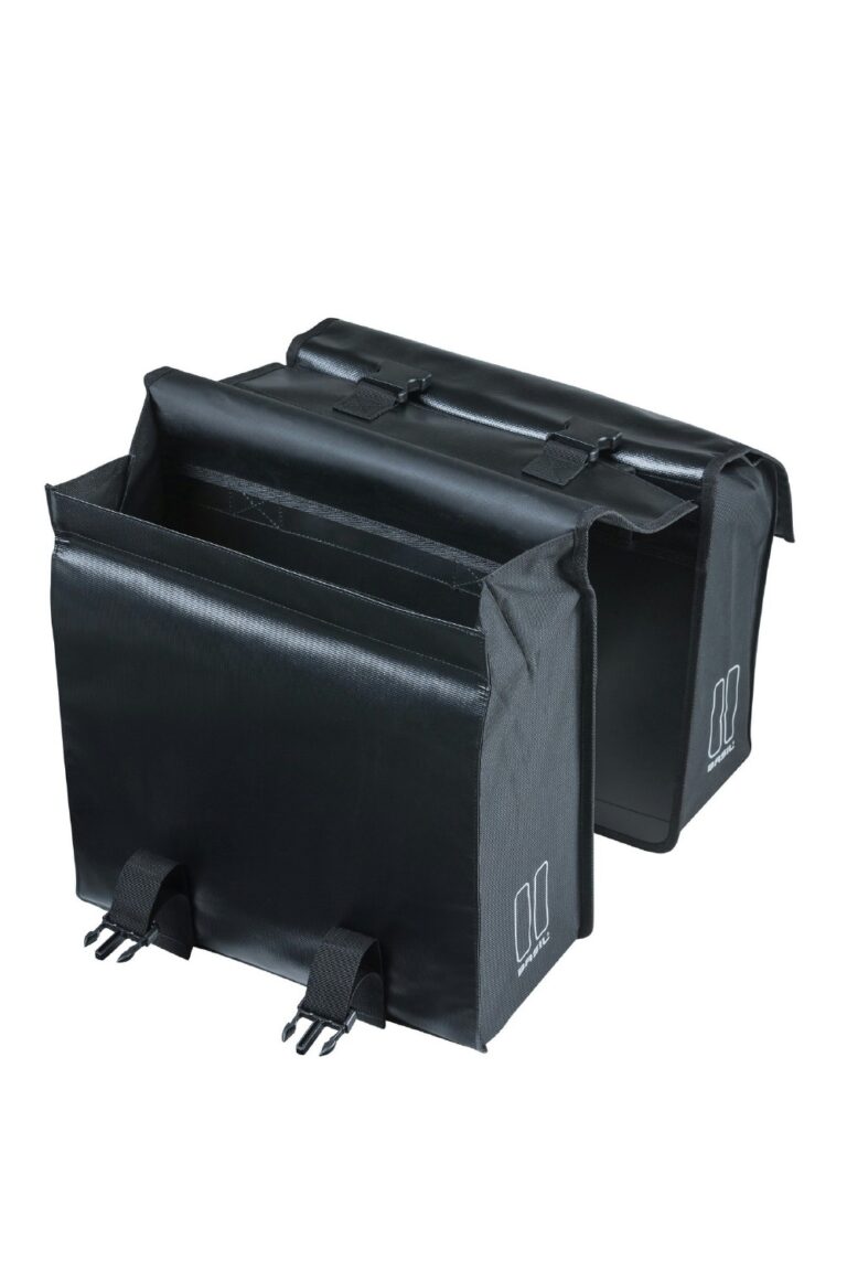 Basil Urban Load Double Bag 48-53L - Black