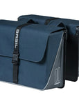 Basil Forte Double Bicycle Bag 35L - Navy Blue/Black