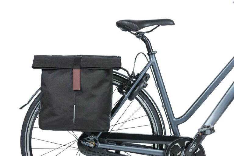 Basil City Double Pannier Bag 28-32L - Black