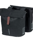 Basil City Double Pannier Bag 28-32L - Black
