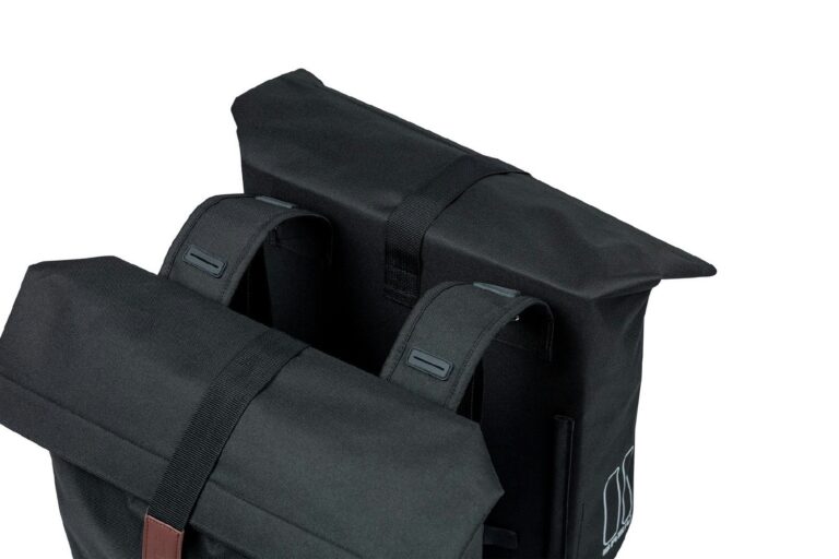 Basil City Double Pannier Bag 28-32L - Black