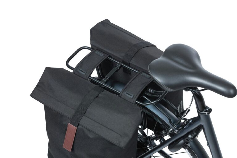 Basil City Double Pannier Bag 28-32L - Black