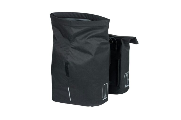 Basil City Double Pannier Bag 28-32L - Black