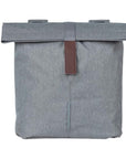 Basil City Double Bag 28-32L - Grey Melee