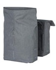 Basil City Double Bag 28-32L - Grey Melee