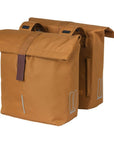Basil City Double Bag 28-32L - Camel Brown