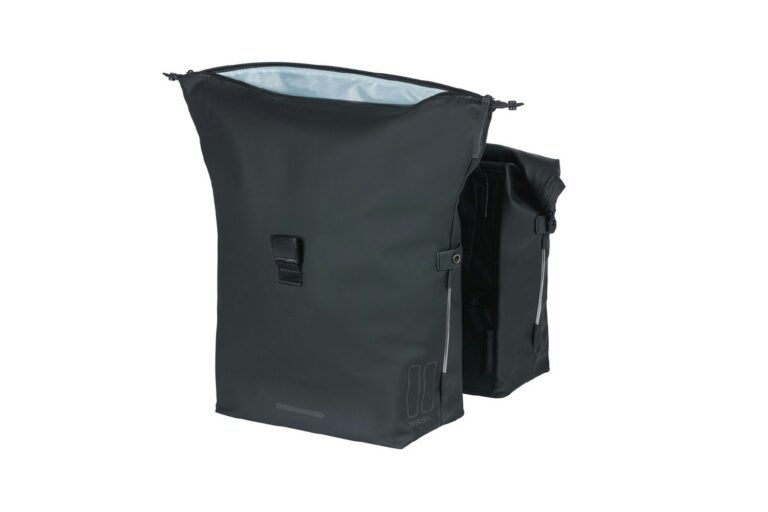 Basil Soho Bicycle Double Bag Nordlight 41L - Night Black