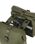 Basil Soho Bicycle Double Bag Nordlicht Mik 41L - Moss Green