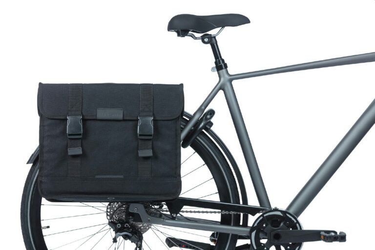 Basil Kavan Eco Classic Double Pann Bicycle Bag 68L - Black