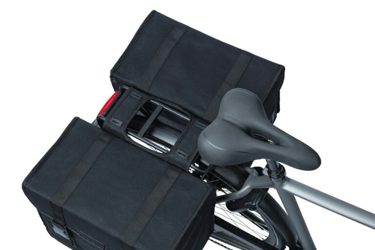 Basil Kavan Eco Classic Double Pann Bicycle Bag 68L - Black
