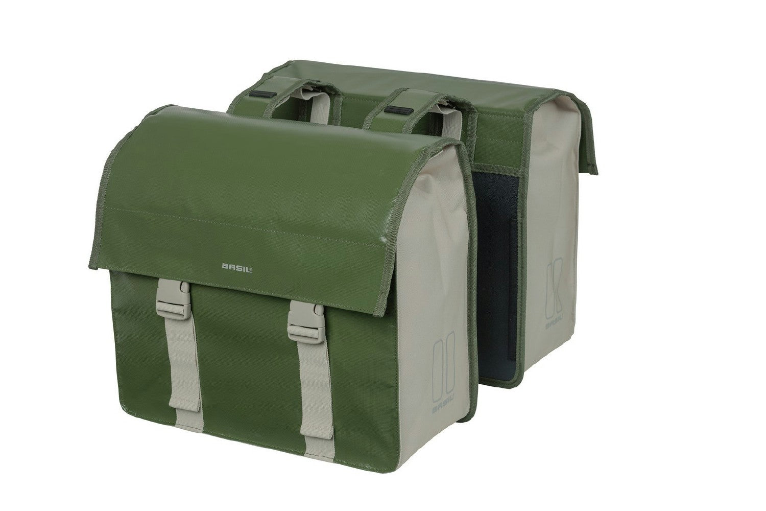 Basil Urban Load Double Pannier Bag 48-53L - Moss Green