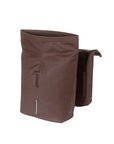 Basil City Bicycle Double Pannier Bag 28-32L - Roasted Brown