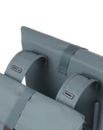 Basil City Double Pannier Bag 28-32L - Graphite Blue