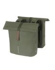 Basil City Double Pannier Bag 28-32L - Moss Green