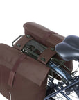 Basil City Double Pannier Bag Mik 28-32L - Roasted Brown