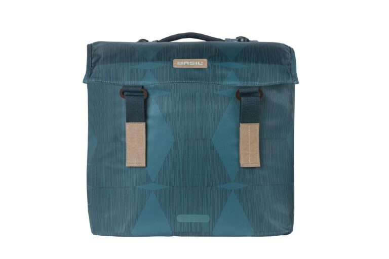 Basil Elegance Double Pannier Bag Mik 40-49L - Estate Blue