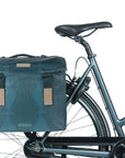Basil Elegance Double Pannier Bag Mik 40-49L - Estate Blue