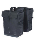 Basil Move Double Bicycle Bag 30L - Black