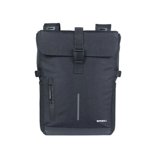 Basil Move Double Bicycle Bag 30L - Black