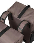 Basil Move Double Bicycle Bag 30L - Brown
