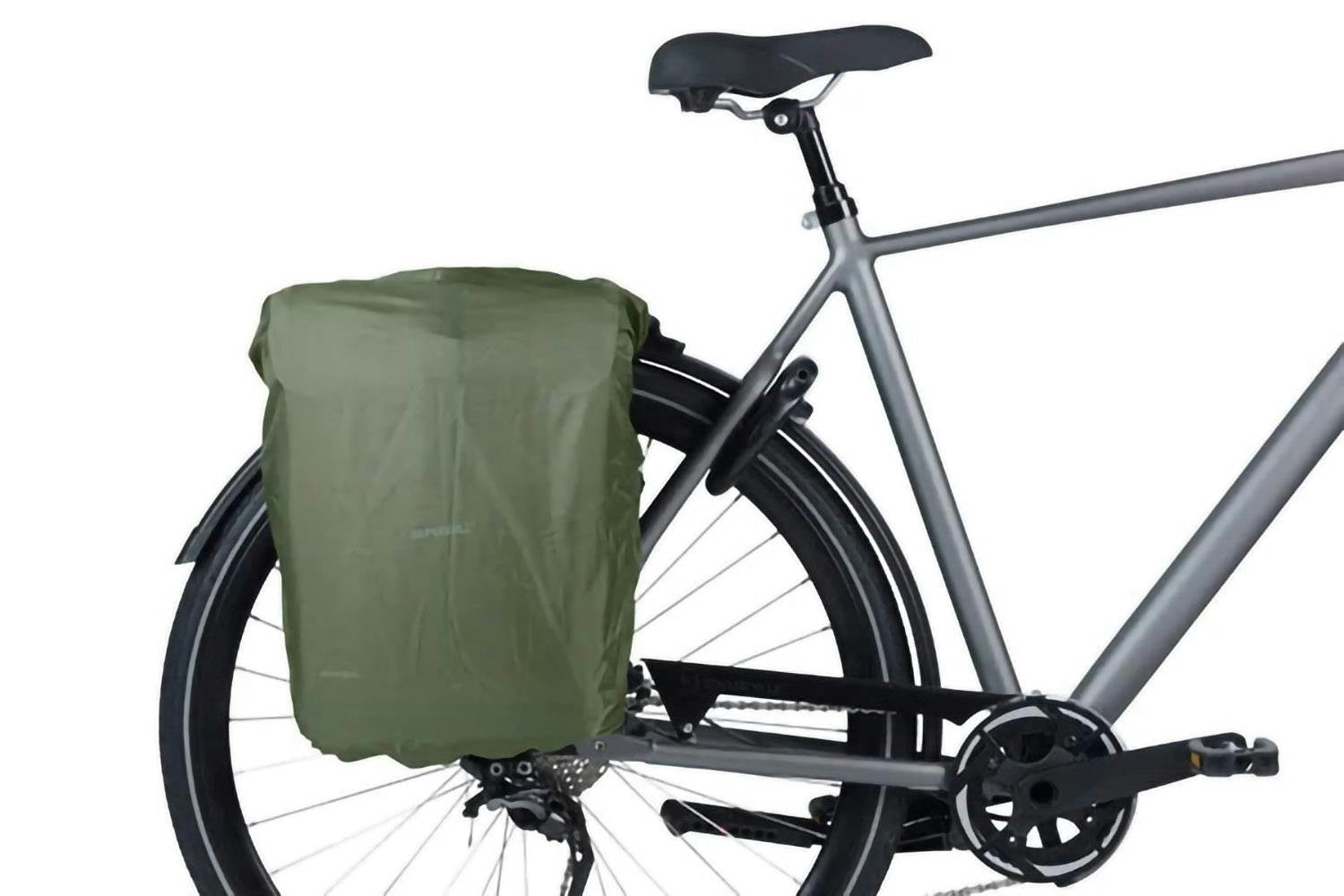 Basil Move Double Bicycle Bag 30L - Brown