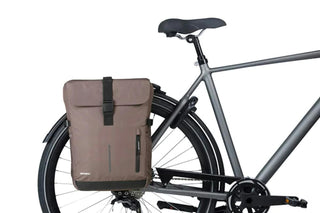Basil Move Double Bicycle Bag 30L - Brown