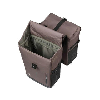 Basil Move Double Bicycle Bag 30L - Brown