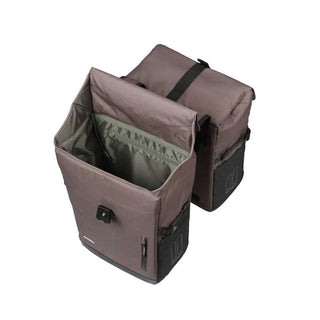 Basil Move Double Bicycle Bag MIK 30L - Brown