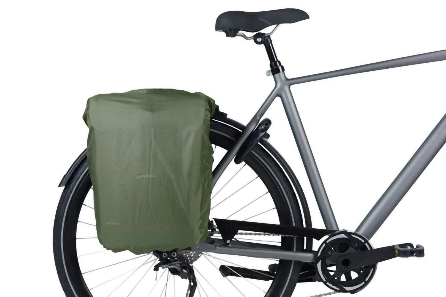 Basil Move Double Bicycle Bag MIK 30L - Brown