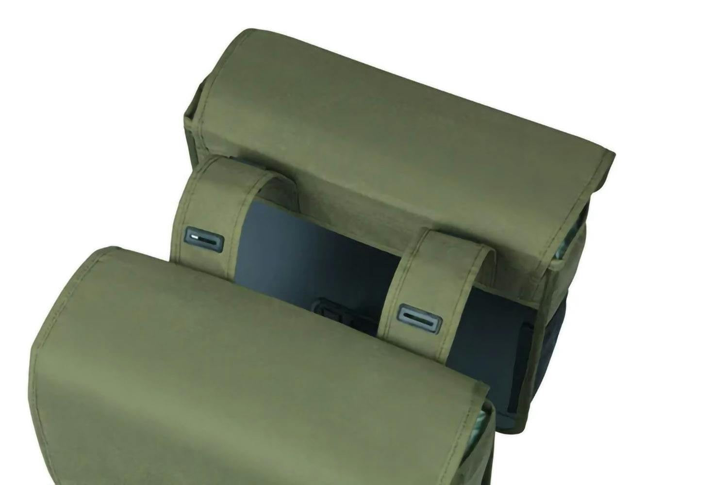 Basil Go Double Bag 32L - Dark Green