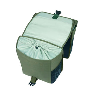Basil Go Double Bag 32L - Dark Green