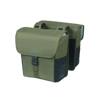 Basil Go Double Bag 32L - Dark Green