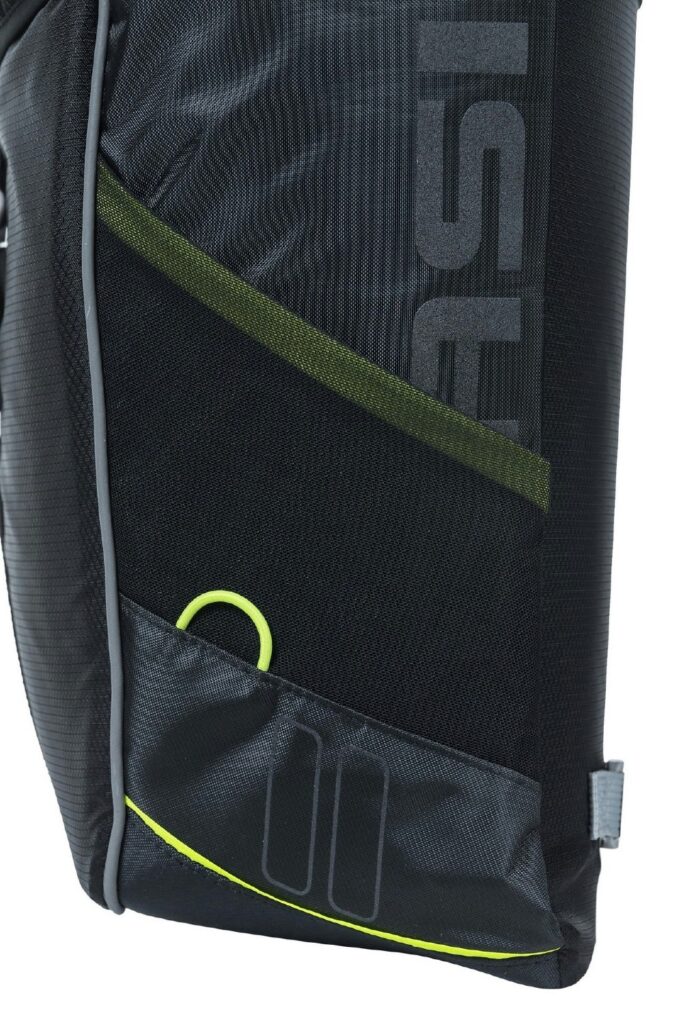 Basil Miles Double Bag 34L - Black Lime