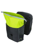 Basil Miles Double Bag 34L - Black Lime