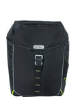 Basil Miles Double Bag 34L - Black Lime