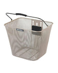 Basil Bilbao Front Bicycle Basket KF - Nude Metallic