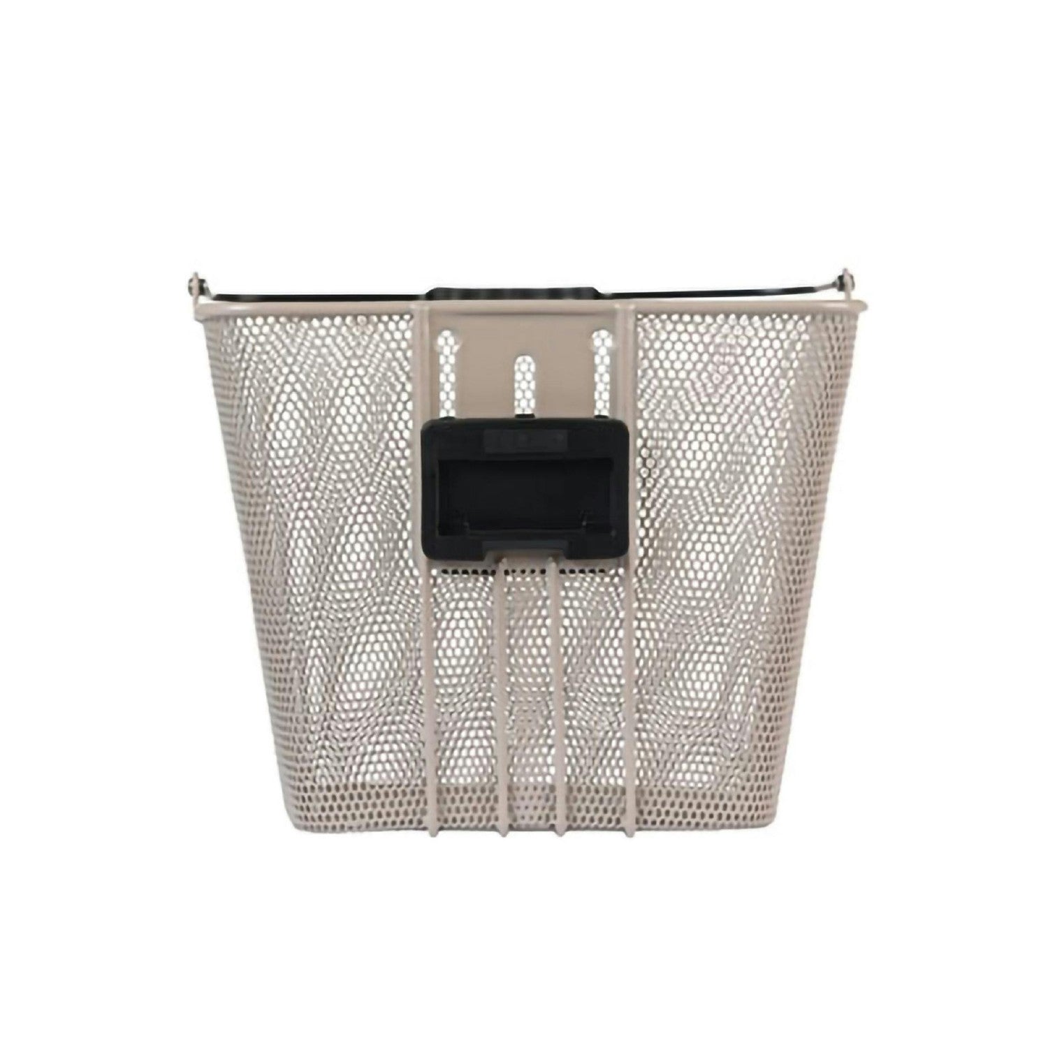Basil Bilbao Front Bicycle Basket KF - Nude Metallic