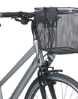 Basil Bilbao Front Basket KF Including Handlebar Holder - Black