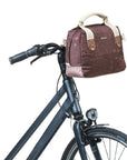 Basil Boheme Handlebar Front Bag 8L - Fig Red