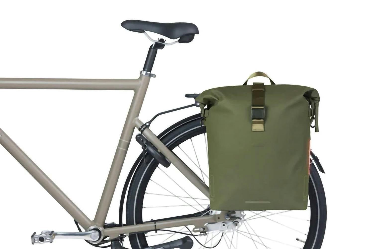 Basil Soho MIK Studs Bicycle Shoulder Bag 17L - Green