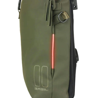 Basil Soho MIK Studs Bicycle Shoulder Bag 17L - Green
