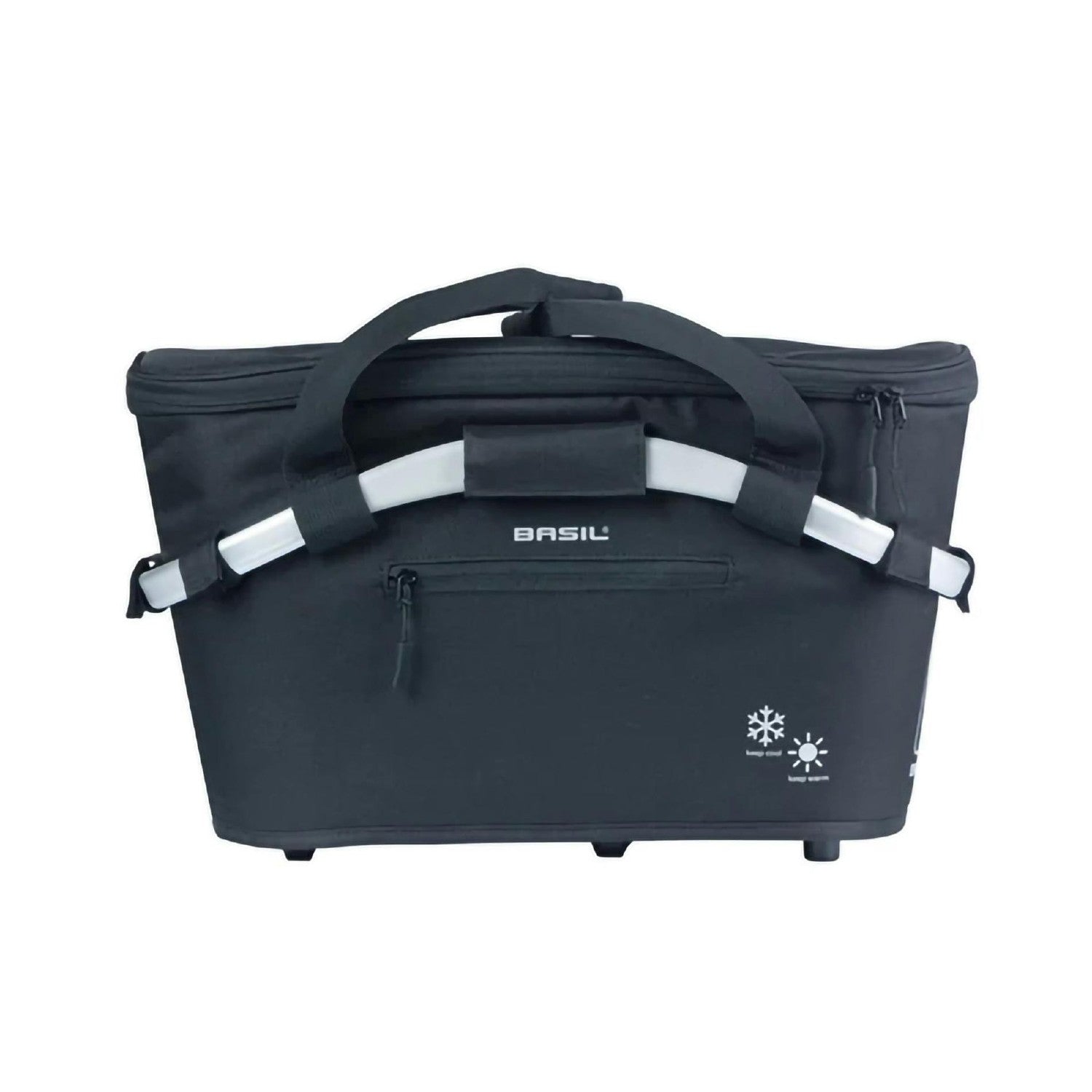 Basil Classic Carry All ISO Rear Basket MIK 18L - Black
