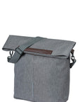 Basil City Shopper Pannier Bag 14-16L - Grey