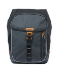 Basil Miles Tarpaulin Backpack 17L - Black/Orange