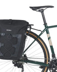 Basil Navigator Waterproof MIK Studs Single Bag 22L - Black