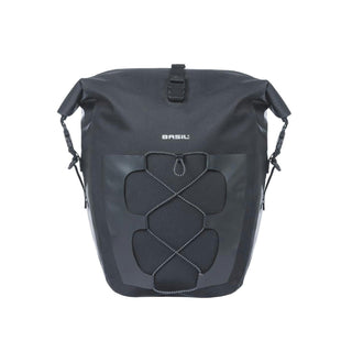 Basil Navigator Waterproof MIK Studs Single Bag 22L - Black