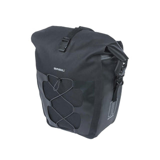 Basil Navigator Waterproof MIK Studs Single Bag 22L - Black