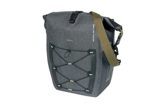 Basil Navigator Storm Large Single Pannier Bag 25-31L - Black