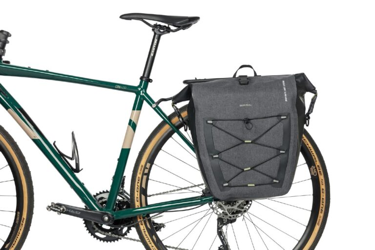 Basil Navigator Storm Large Single Pannier Bag 25-31L - Black